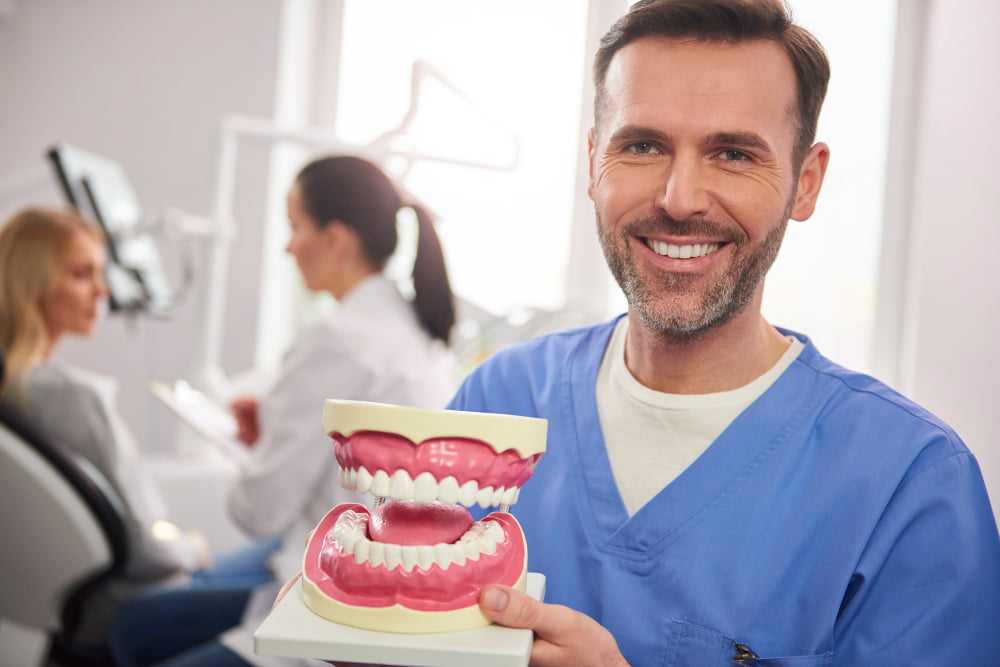 Qual é melhor: Prótese protocolo ou dentadura? 4 implante de carga dentario