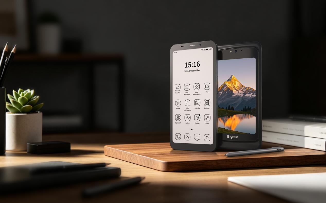 Primeiro smartphone E Ink de tela dupla grande do mundo com 80 FPS chegou ao Kickstarter em 10 de julho: Bigme HiBreak Dual 2 a partir de apenas US$ 544,50 1 Primeiro smartphone E Ink de tela dupla grande do mundo com 80 FPS chegou ao Kickstarter em 10 de julho: Bigme HiBreak Dual 2 a partir de apenas US$ 544,50